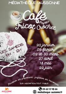 Café papote tricot crochet