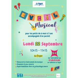 Atelier éveil musical Atelier éveil musical