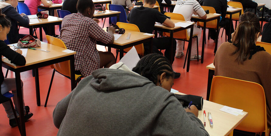 Image d'une classe de trosième