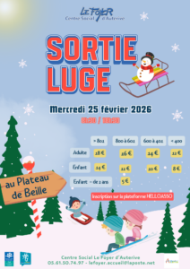 Sortie luge en famille