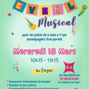 Atelier éveil musical