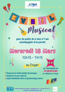 Atelier éveil musical