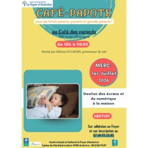 Café papote sur la gestion des écrans à la maison Café papote sur la gestion des écrans à la maison